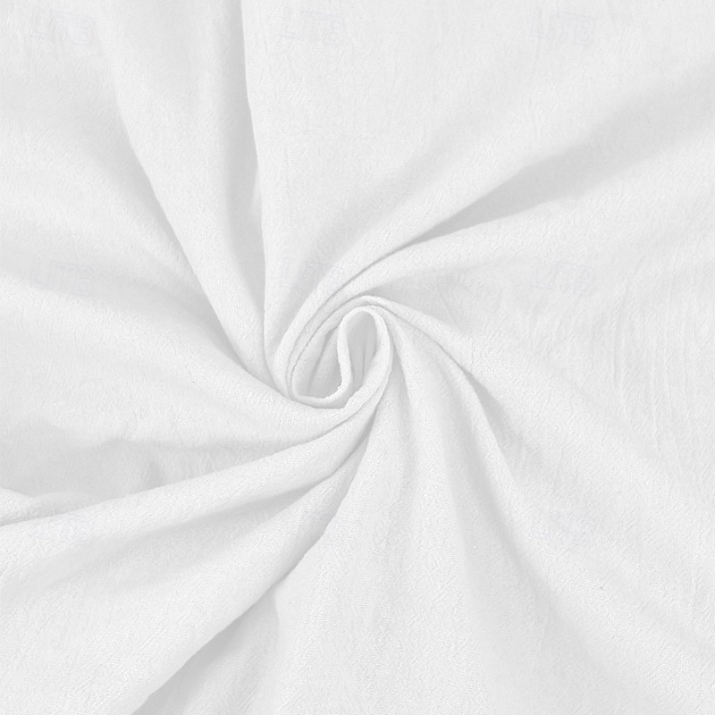 Herren Weißes Baumwollhemd Minimalistisches Aloha-Shirt Freizeithemd Knopfhemd Baumwollhemd Kokospalme Urlaub Straße Schwarz Weiß Blau Khaki Langarm Mit Kapuze Frühling & Sommer Bekleidung Button-Down 2025 - $26.99 –P3
