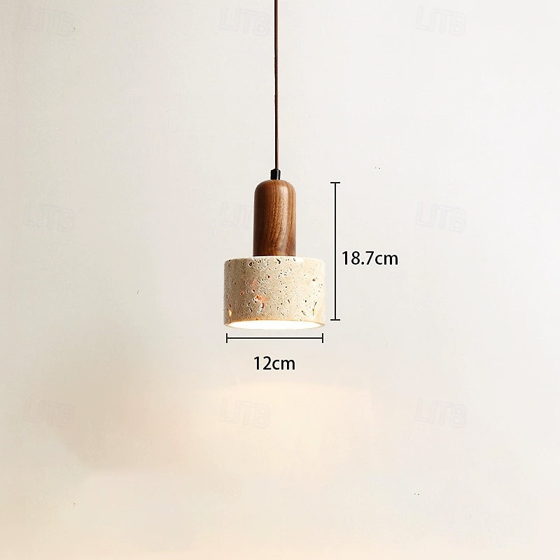 12 cm Design Globo Design di Lanterna a Sospensione Forme Geometriche Lampada a sospensione Pietra Stile Artistico Stile Vintage Stile Classico Vintage Rustico 110-120V 220-240V del 2025 a $92.99 –P4
