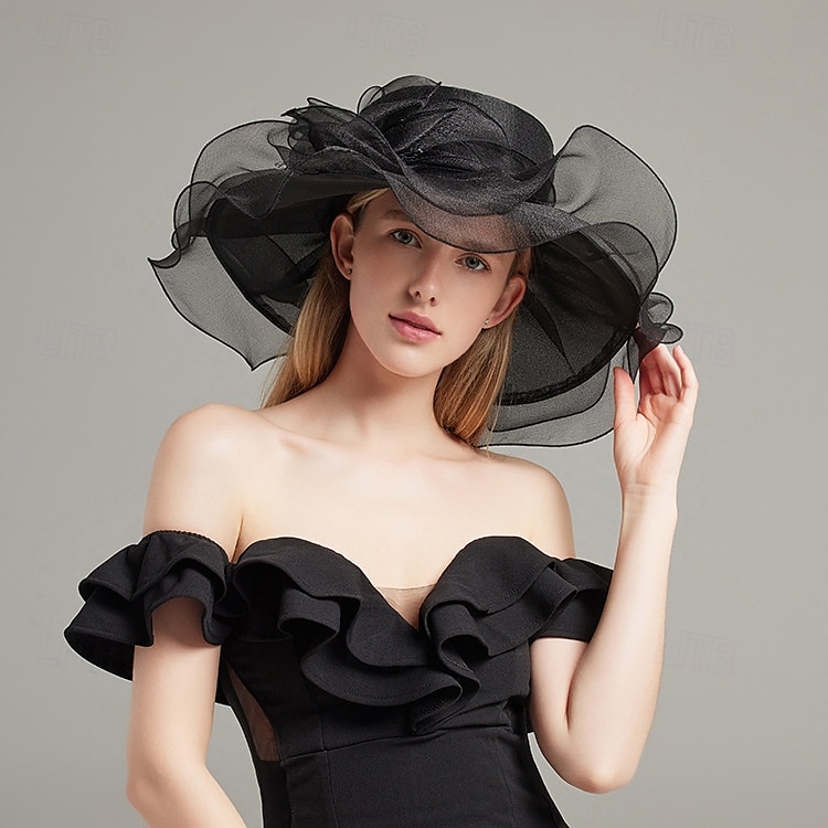 Accesoriu de Păr Tul Nuntă Serată Elegant Nuntă Cu Flori Diadema Articole Pentru Cap 2025 - $20.99 –P3
