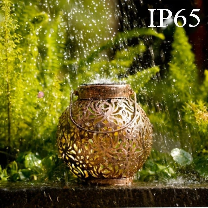 LED Solar Lights Outdoor Hanging Lantern Metal Garden Decoration LED Lights for Yard Patio Lawn Tabletop Pathway Landscape Garden Decoration 2026 - $21.99 –P6