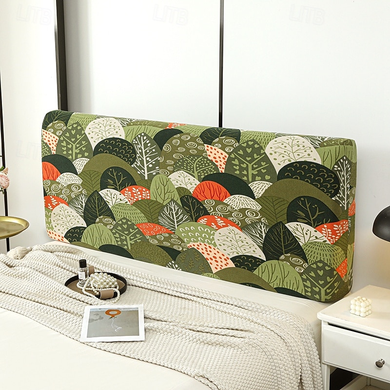 1 capa de cabeceira à prova de respingos de malha elástica jacquard capa de cabeceira para cama no quarto fácil de usar e limpar capa de cabeceira doméstica waffle de 2025 por $27.99 –P10