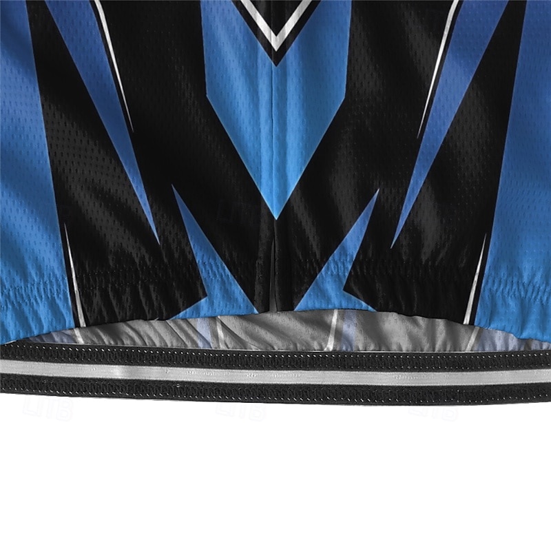 Homme Maillot Velo Cyclisme Manche Courte Cyclisme Tee-shirt Maillot avec 3 poches arrière VTT Vélo tout terrain Respirable Séchage rapide Conception anatomique Mèche Bleu Vert Des sports Vêtement de 2025 ? $25.99 –P14