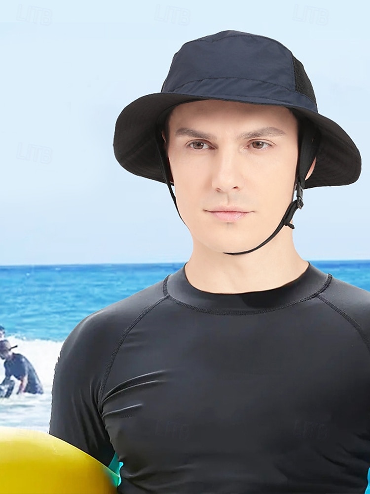 "UPF 50+ Wide Brim Sun Hat – Waterproof & Breathable Outdoor Bucket Hat with Chin Strap, UV Protection for Men & Women, Ideal for Fishing, Hiking, Surfing & Beach Trips" 2026 - $19.99 –P2