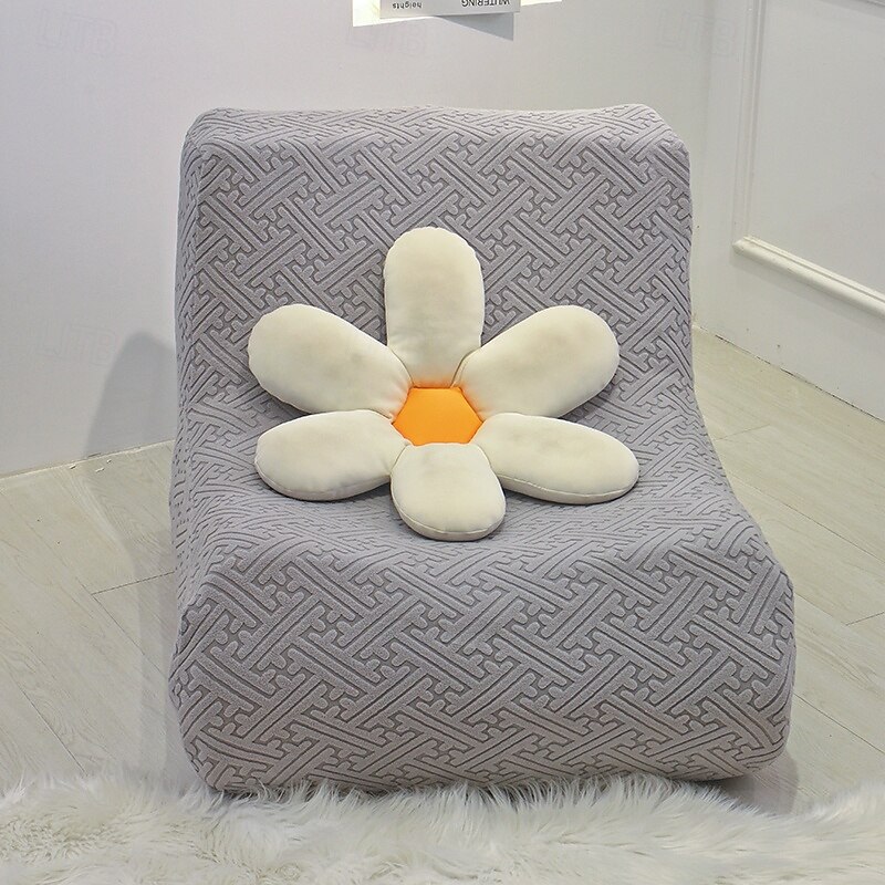 1 bucată husă elastică de canapea fără brațe, băiat leneș, pentru relaxare, husă de canapea elastică, husă de pernă de canapea individuală pentru sufragerie acasă 2025 - $38.99 –P4