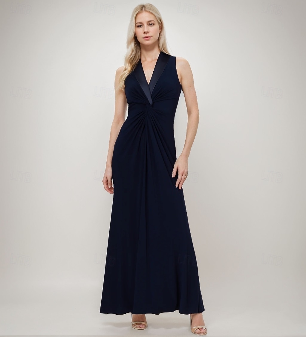 Blazer Dress Tuxedo Black Mother of the Bride Dress Elegant Vintage Shirt Collar Ankle Length Spandex Sleeveless with Solid Color 2026 - $183.99 Blazer Dress Tuxedo Black Mother of the Bride Dress Elegant Vintage Shirt Collar Ankle Length Spandex Sleeveless with Solid Color 2026 - $183.99
