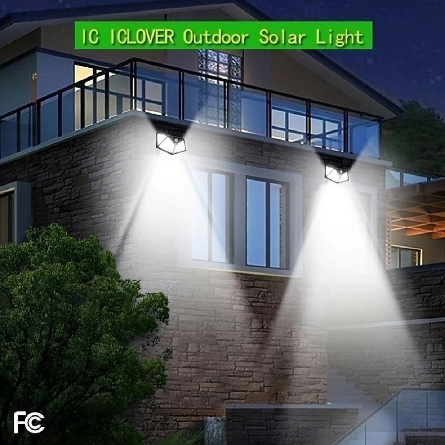 Led Outdoor Wall Lights Portable Solar Energy Suitable For Indoor And Outdoor Camping Strong Lighting 100led Solar Light 2025 - $6.49 –P1