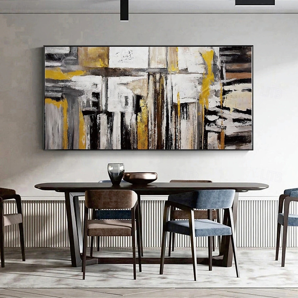 handgemachtes abstraktes Acrylgemälde großes Bild Ölgemälde auf Leinwand handgemalte Wandkunst übergroßes handgemaltes Ölgemälde für Schlafzimmer Kunst Hotel Bar Büro Wanddekoration 2025 - $116.99 –P5