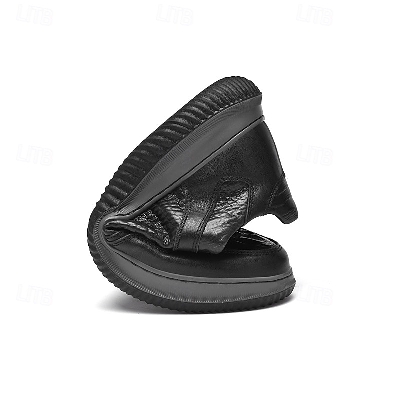 klassische weiße Leder-Sneaker für Herren mit dezenten Nähten – vielseitiges Schuhwerk für den Alltag und Freizeitausflüge 2025 - $64.99 –P12