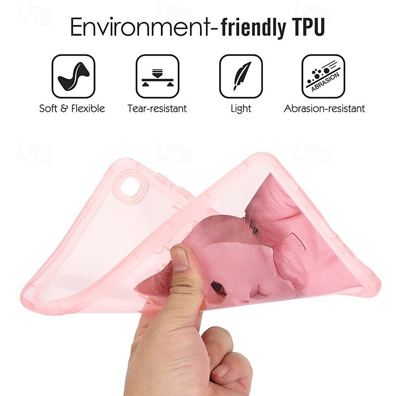 Tablet Case Cover For Samsung Galaxy Tab A9 8.7" S9 11 inch S8 Plus 12.4'' S8 11'' S7 Plus 12.4" S7 11'' S6 Lite 10.4" A8 10.5'' A7 Lite 8.7'' A7 10.4'' Full Body Protective Shockproof Animal TPU 2025 - $24.99 –P18