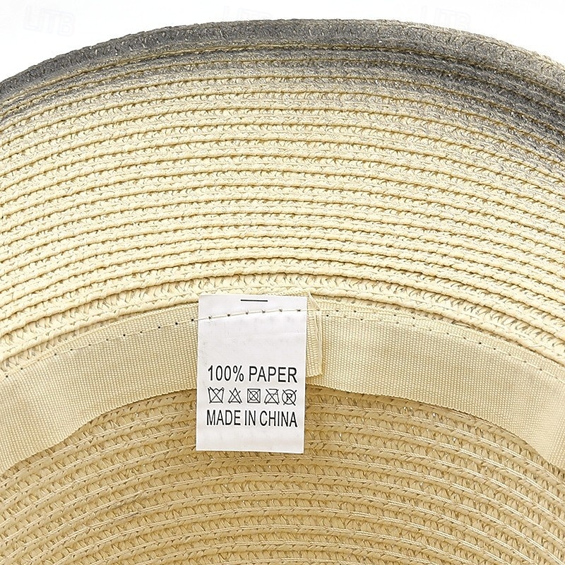 Męskie Kapelusz Kowbojski kapelusz Kapelusz Fedora Trilby Czarny Czerwony Lina słomiana Styl vintage Moda 18 wiek Codzienny Impreza tematyczna Jednolity/zwykły kolor Filtr przeciwsłoneczny Cosplay 2026 - $24.99 –P11