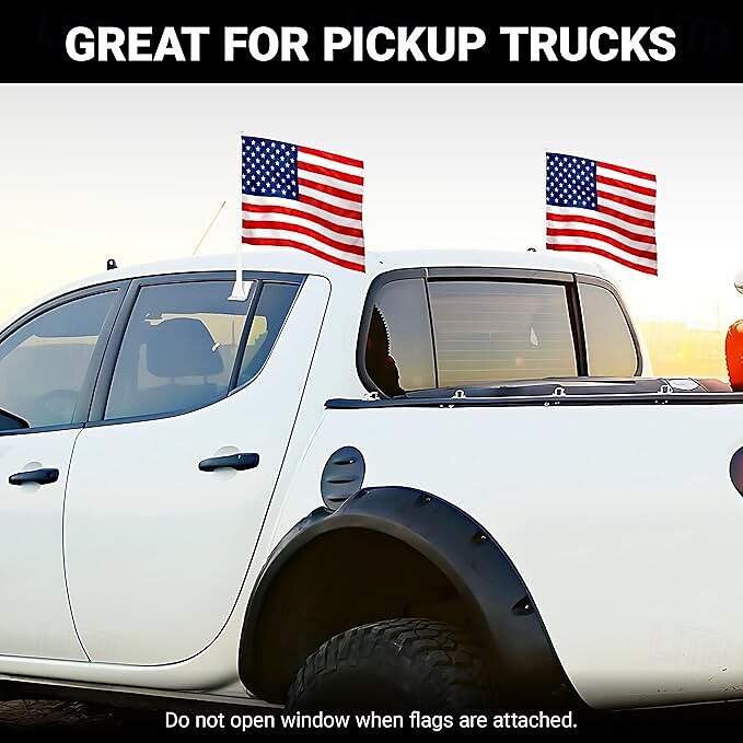 2025年 アメリカの車用フラッグ 窓クリップ付き  コレクション – $8.99 –P8