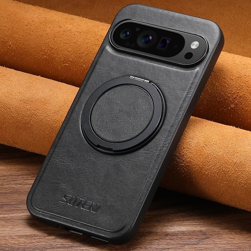 Phone Case For Google Pixel 9 Pro Pixel 9 Pro XL Pixel 8 Pro Pixel 8 Pixel 9 Pixel 7 Pixel 7 Pro Pixel 6 Pixel 6 Pro Back Cover with Stand Holder Magnetic Support Wireless Charging Retro TPU PU 2025 - $25.99 –P14