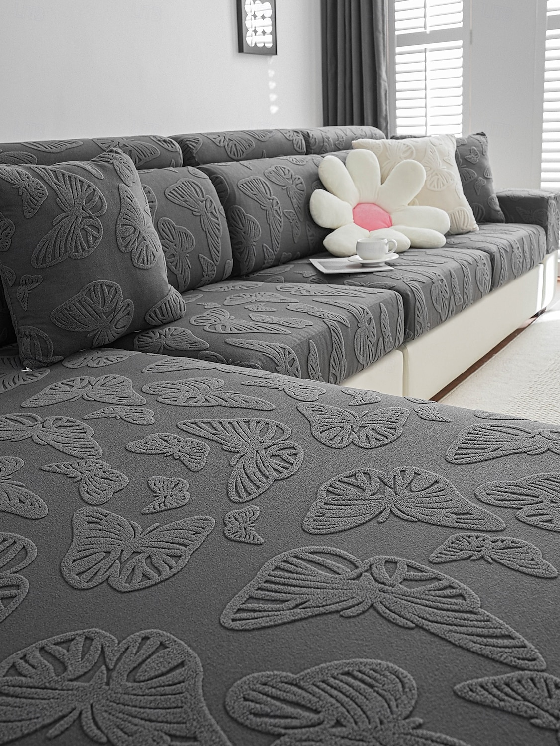 housse de canapé housse de coussin de siège housses en polyester à imprimé géométrique de 2025 ? GBP £12 –P9
