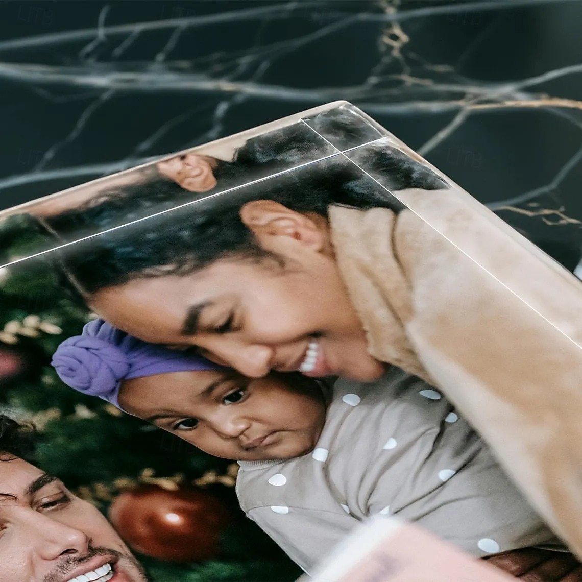 Bloque de fotos personalizado, bloque de fotos de acrílico, bloque de fotos de vidrio personalizado, bloque de acrílico, foto de cristal, regalo de boda, cumpleaños, día del padre, bodas 2026 - $9.99 –P6