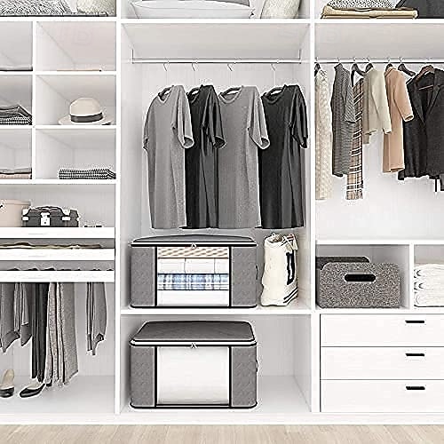 4-Pack Heavy-Duty Storage Bags with Zipper Under Bed Storage Waterproof Moving & Travel Storage Organizers Foldable Reinforced Handles for Clothes, Bedding,Blankets Space-Saving,Vertical Style 2026 - $24.99 –P6