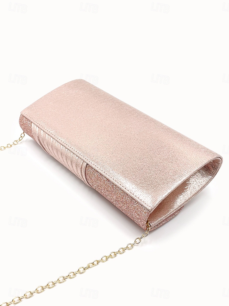 Handbag leatherette Wedding Evening Party Elegant Wedding With Pure Color Evening Handbag 2025 - $31.99 –P11