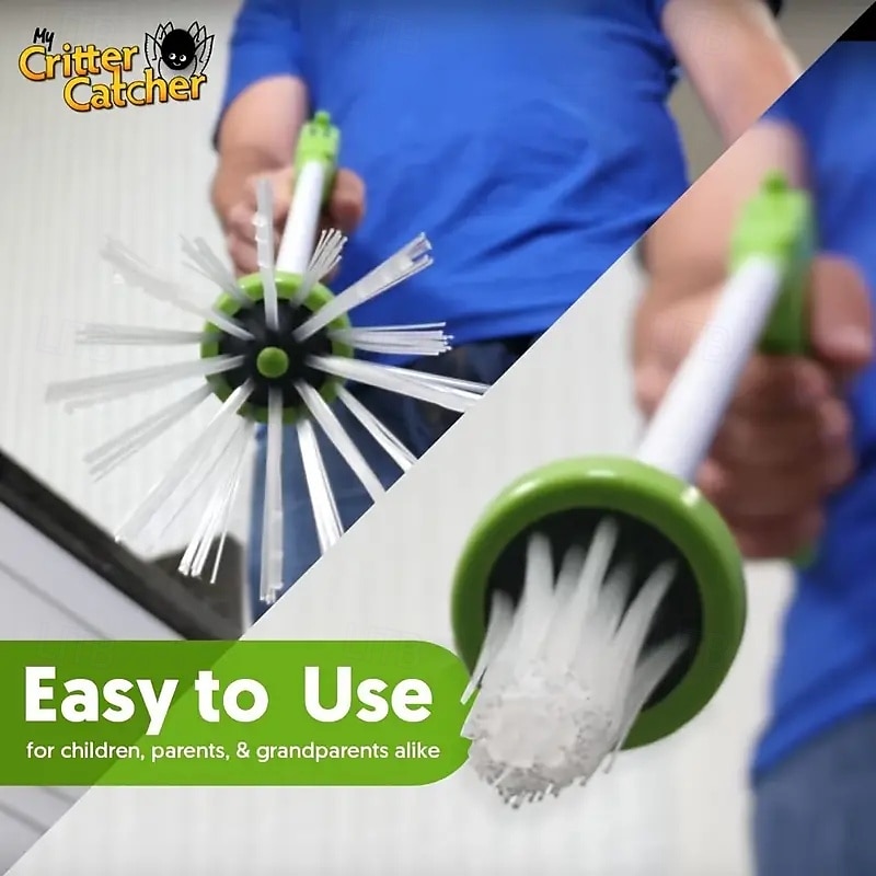 1 Piece Foldable Bug Trap - green and White Easy to Grip Handle - to Catch Cockroaches Bees Spiders - essential Pest Control Tool for Homes and Apartments 2025 - $37.99 –P3