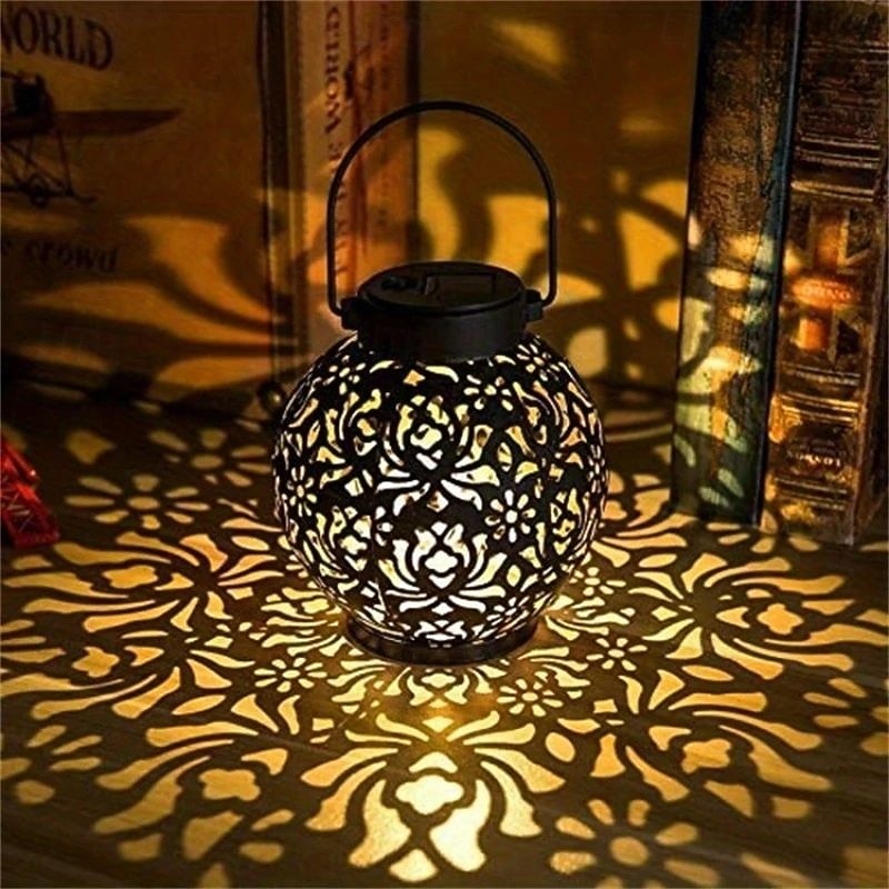 LED Solar Lights Outdoor Hanging Lantern Metal Garden Decoration LED Lights for Yard Patio Lawn Tabletop Pathway Landscape Garden Decoration 2026 - $21.99 –P8
