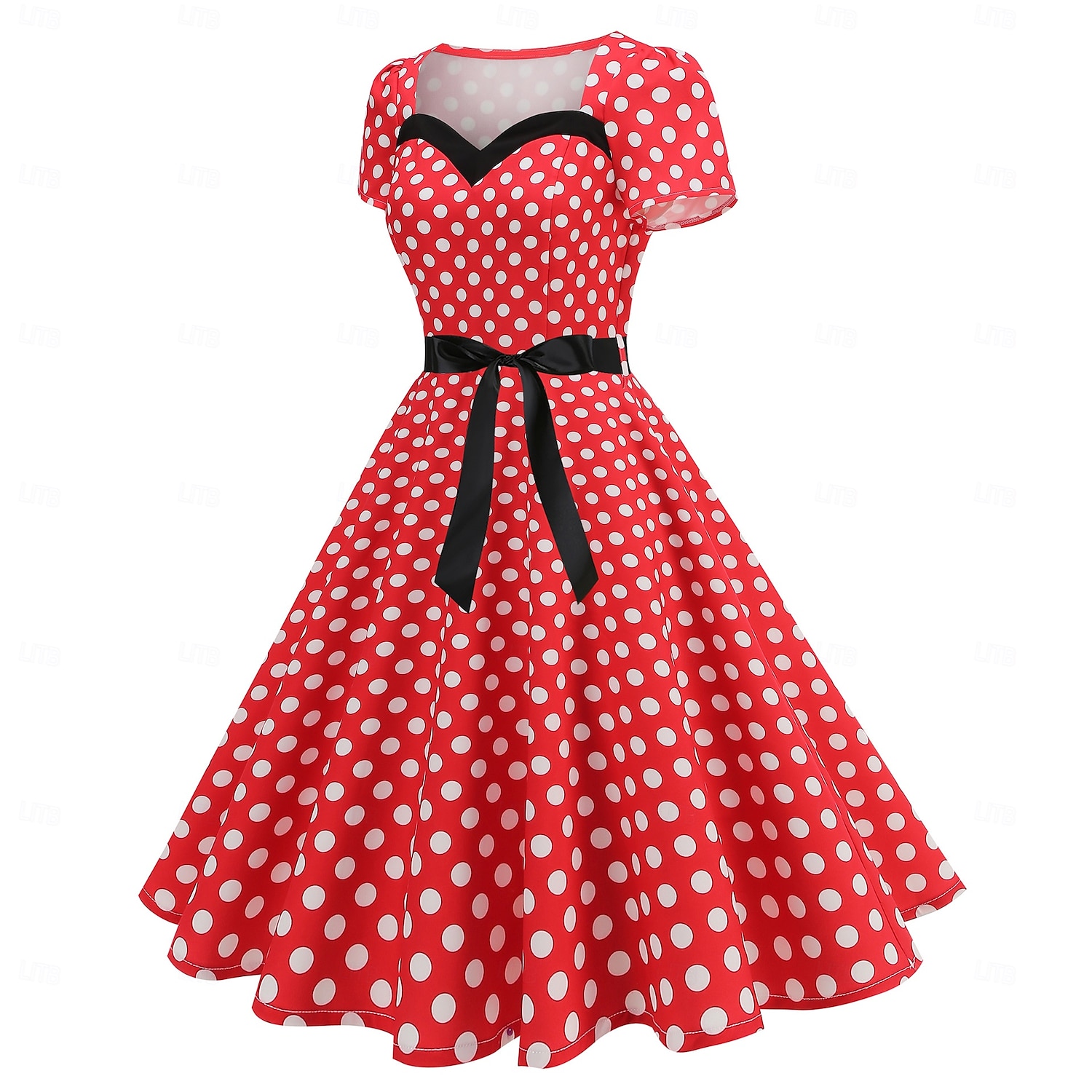 Retro Vintage 1950s Dress Swing Dress Polka dots Women's Carnival Masquerade Daily Wear Bachelorette Party Adults' Dress Homecoming Dresses 2025 - $41.99 –P21