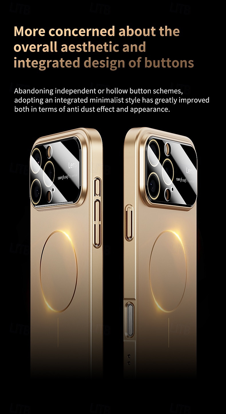 телефон Кейс для Назначение iPhone 17 Pro Max 17 Air i16 15 14 Pro Max Plus 15 14 Pro Max 13 12 Pro Max Кейс на заднюю панель Магнитный Поддержка беспроводной зарядки Защита от удара Ретро ПК 2025 - $11.99 –P10