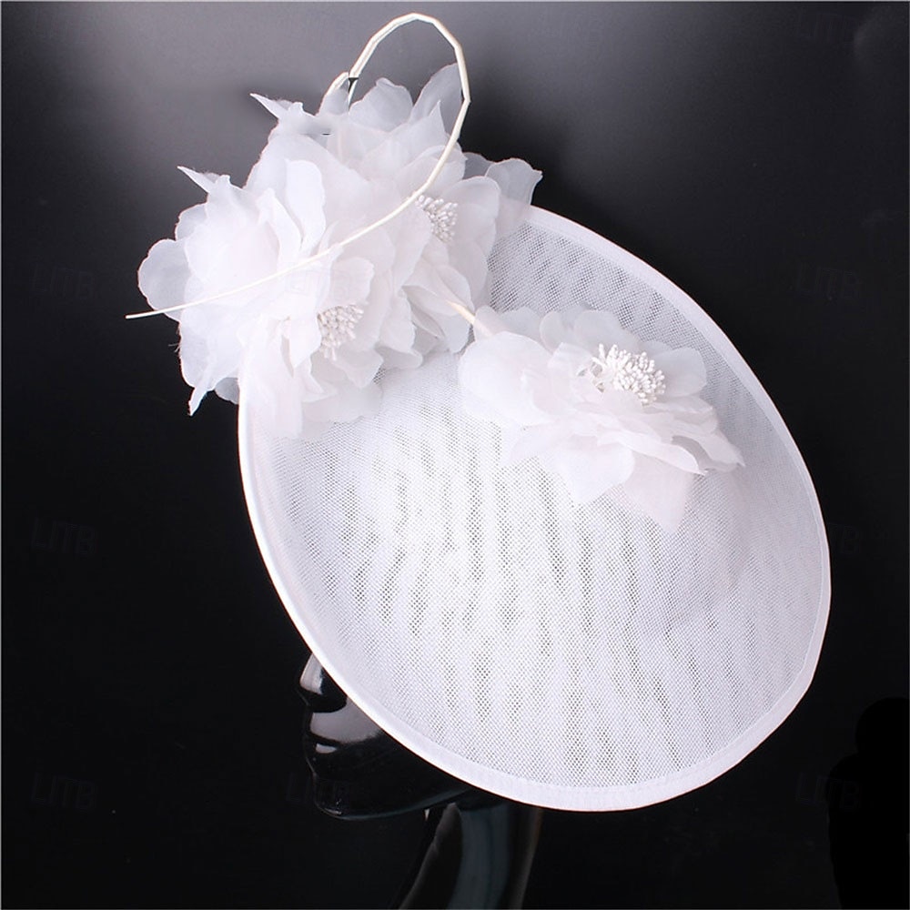 Hodeplagg Stoff Fedora-hatt Bryllup Fødselsdag Temafest Hesteveddeløp Elegant Vintage Søt Med Fjær Blomsterhodeplagg 2025 - $39.99 –P5