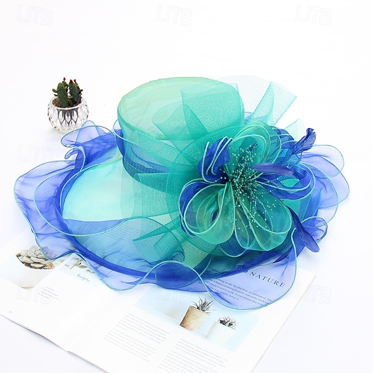 Derby Cappello Cappello da chiesa Cappello Kentucky Derby Gentildonna Nobildonna Costume Per donna Derby Ascot Festival delle corse di cavalli Adulti Cappello Primavera & Estate del 2026 a $36.99 –P6