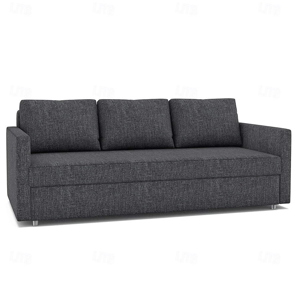 capa de sofá-cama capa de futon capa de poliéster acolchoado de cor sólida capa frihetcover litb capa prime de 2025 por $197.99 –P6