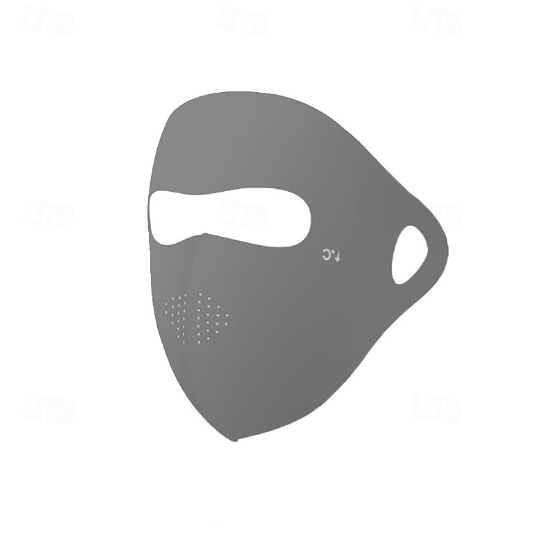 maschera solare per il viso, protezione UV, acido ialuronico, copertura completa del viso in seta ghiacciata per le donne, maschera facciale traspirante senza cuciture per la protezione solare del 2025 a $4.99 –P7