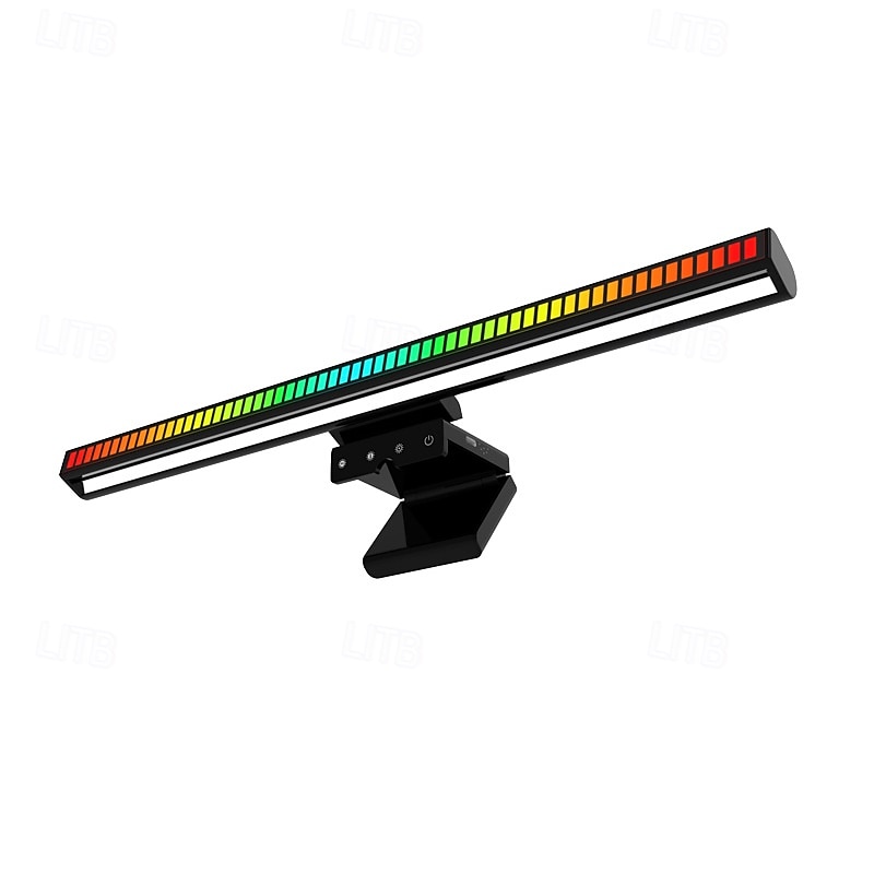 פס תאורה של צג מחשב, מנורת מסך LED חכמה נגד בוהק קריאה אלקטרונית מנורת שולחן טיפוח עיניים ניתנת לעמעום עבור עבודה בגיימינג 2025 - $58.99 –P1