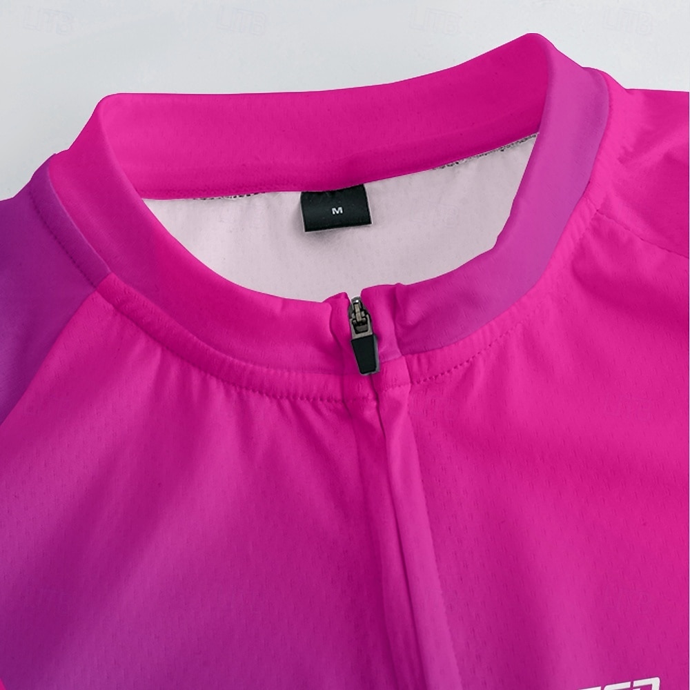 Męskie Koszulka rowerowa Krótki rękaw Rower Tee Tshirt Dżersej z 3 tylnymi kieszeniami Kolarstwo górskie Oddychający Szybkie wysychanie Anatomiczny kształt Odprowadzające wilgoć Burgundowy Granatowy 2025 - $28.99 –P11