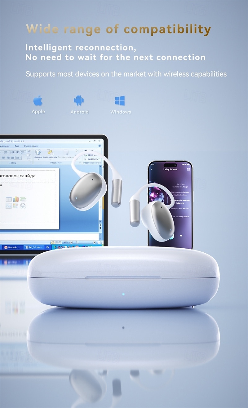Fineblue Беспроводная гарнитура F2Pro TWS с Bluetooth 5.0 и интеллектуальным шумоподавлением Водонепроницаемая стереогарнитура с микрофоном 2025 - $75.99 –P13