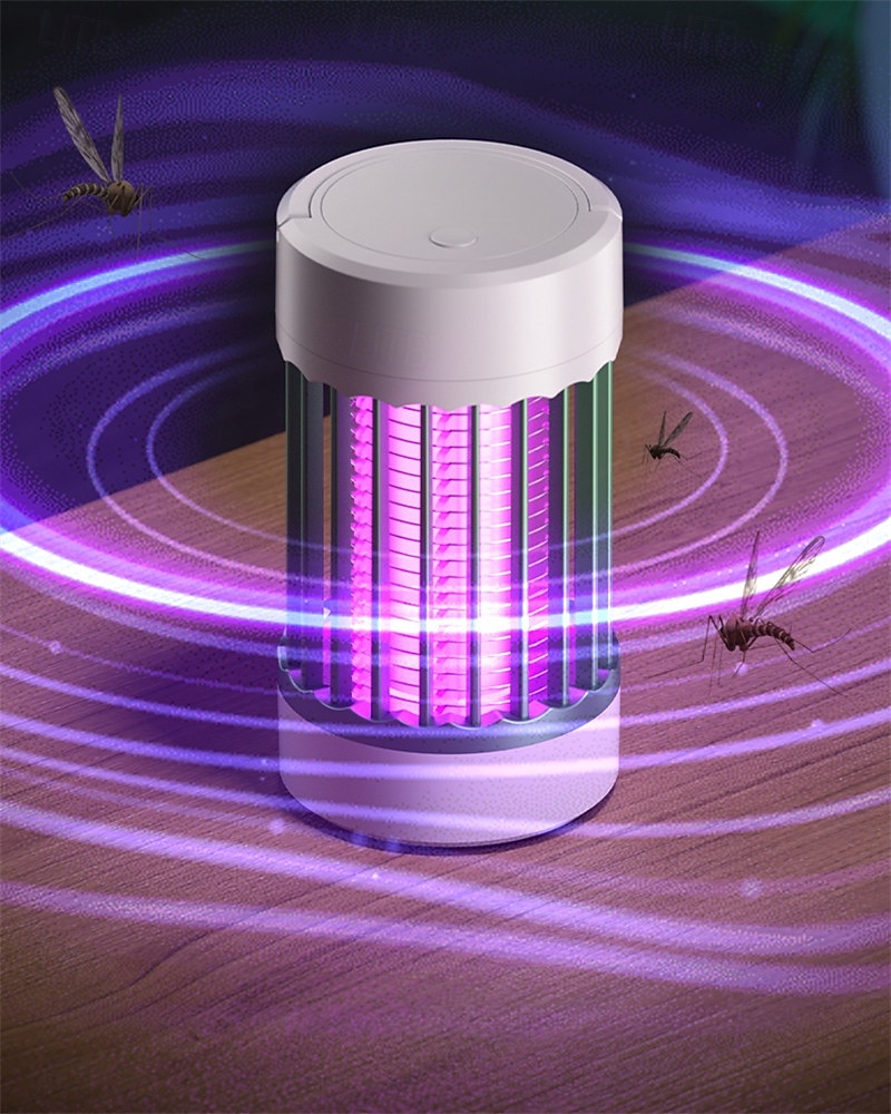 lampada elettrica antizanzare con luce viola, trappola per insetti da interno con modalità luce notturna, trappola per mosche e insetti per la casa del 2025 a $15.99 –P5