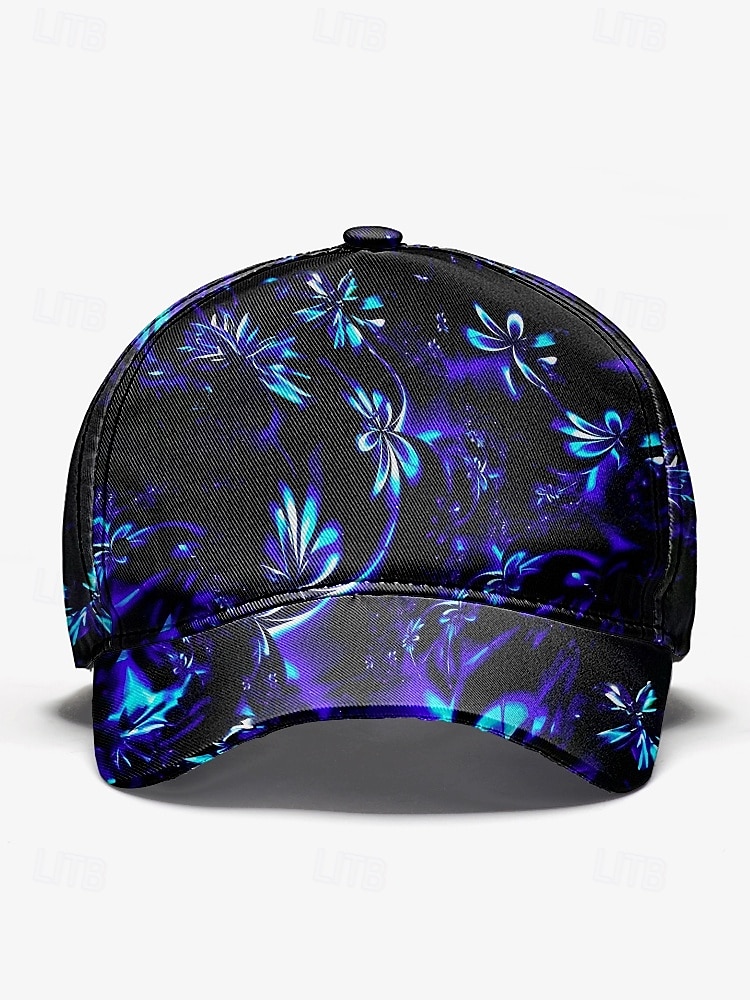 Cool Artistic Floral Print Baseball Cap - Fashionable and Trendy Style - For Outdoor Lovers and Daily Wear 2025 - $14.99 –P3