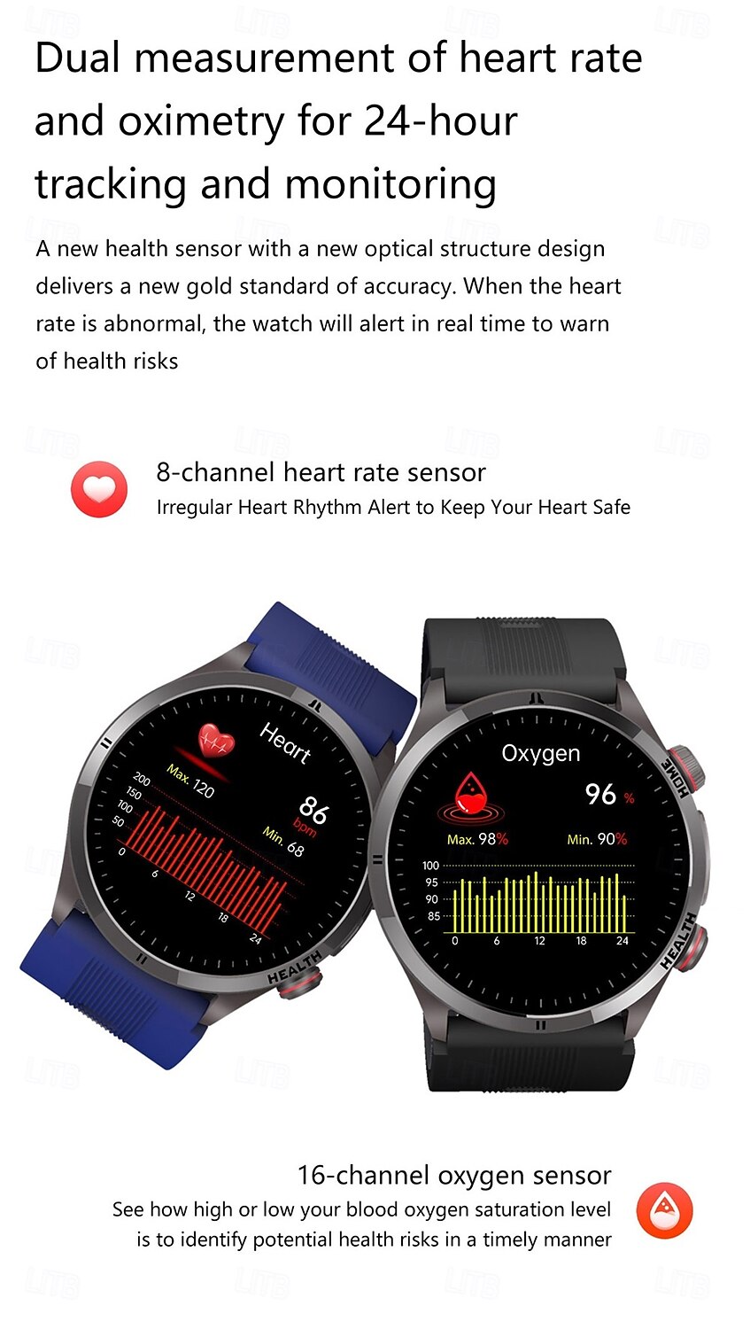 S26 Smart Watch 1.43 inch Smartwatch Bluetooth ECG+PPG Temperature Monitoring Pedometer Compatible with Android iOS Men Hands-Free Calls Message Reminder 49mm Watch 2025 - $178.99 –P14