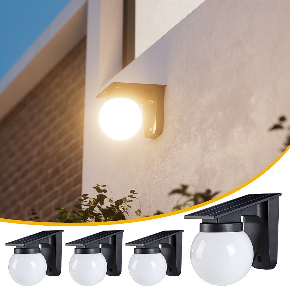 1 st. zonne-buitenlamp wandlamp binnenplaats balkon decoratie buiten waterdichte patio lamp huis tuin lay-out hek omgevingslicht 2025 - $53.99 –P10