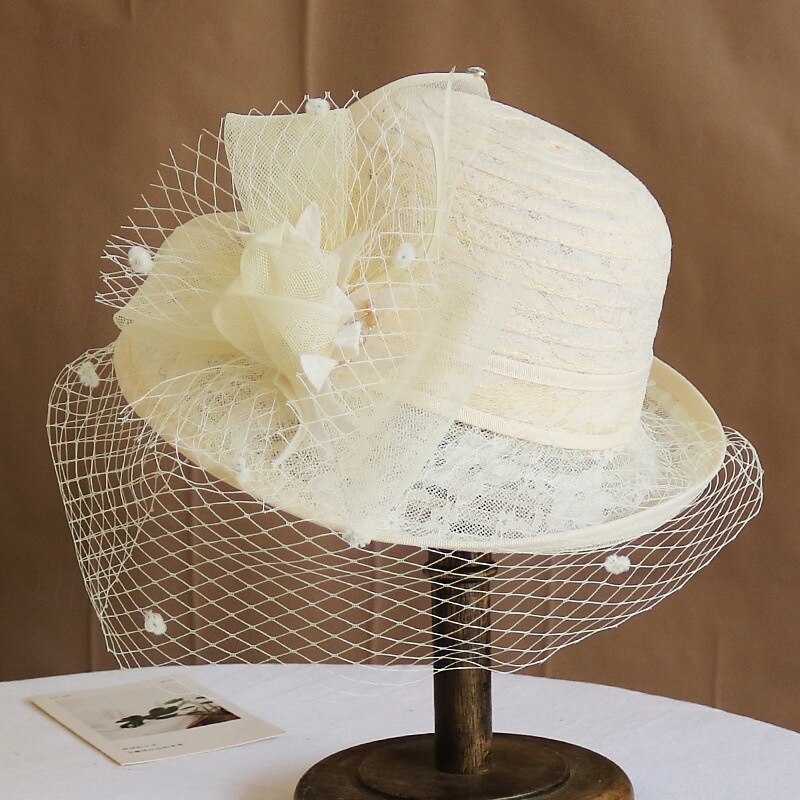 1950s Retro Vintage Hat Women's Valentine's Day Derby Ascot Horse Racing Festival Adults' Hat All Seasons 2026 - $33.99 –P7