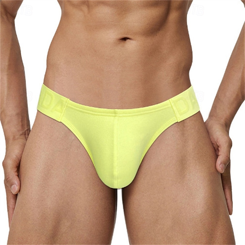 Herren 1 Stück Basic Slips Slip Patchwork Polyester Atmungsaktiv Weich Bequem Einfach Mittlere Hüfthöhe Schwarz Weiß 2025 - $10.49 –P4