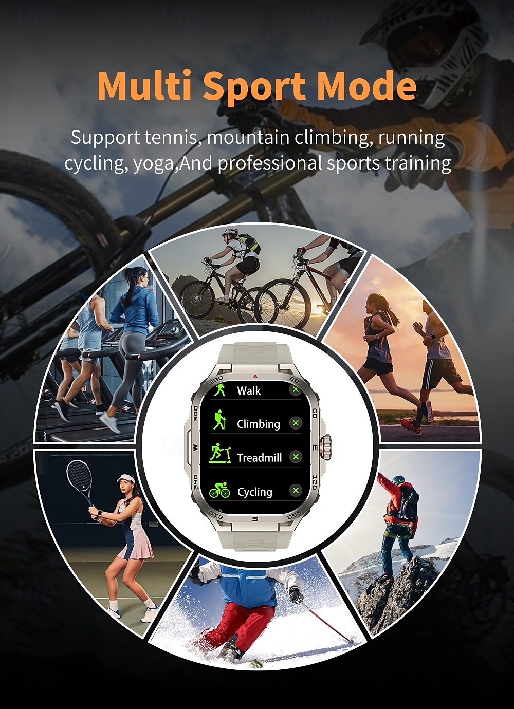 696 GW20 Εξυπνο ρολόι 2.1 inch Έξυπνο ρολόι Bluetooth ΗΚΓ + PPG Βηματόμετρο Υπενθύμιση Κλήσης Συμβατό με Android iOS Γυναικεία Άντρες Κλήσεις Hands-Free Υπενθύμιση Μηνύματος IP 67 Θήκη ρολογιού 41mm 2025 - $42.99 –P7