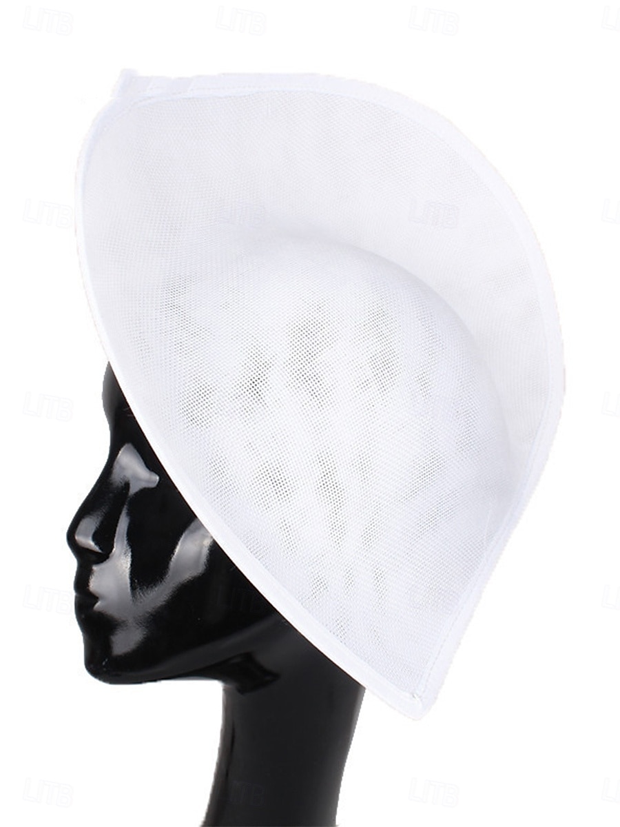 Hodeplagg Tyll Bryllup Elegant Vintage Med Fjær Hodeplagg Hodebekledning 2025 - $30.99 –P5