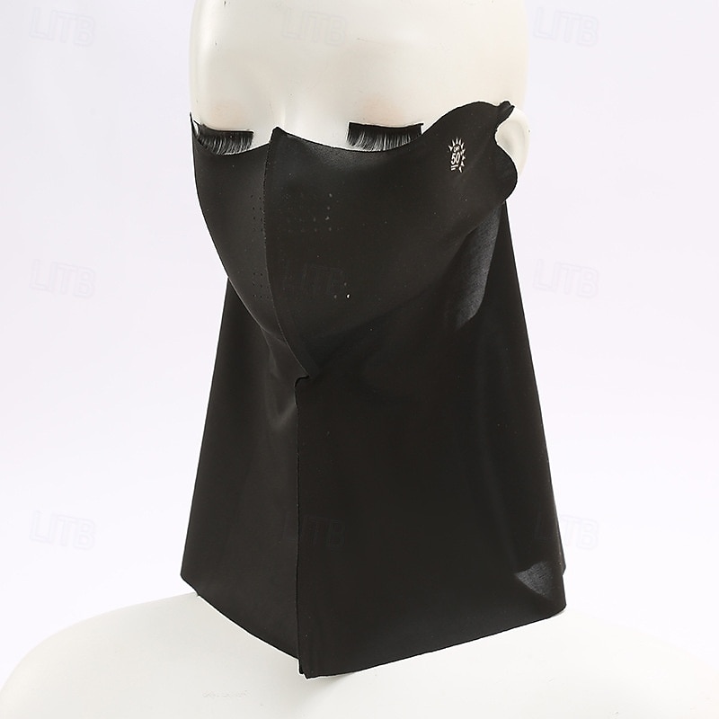 maschera di protezione solare per donna, maschera facciale traspirante in seta ghiacciata senza cuciture con protezione 3D per gli occhi, protezione completa contro la polvere &protezione solare per del 2025 a $4.99 –P2