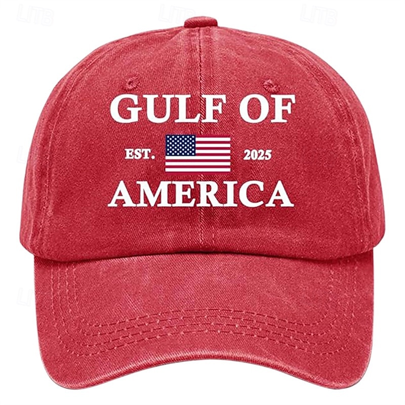 Men's Baseball Cap Sun Hat Trucker Hat Black Wine Cotton Adjustable Fashion Daily Wear Festival Graphic Pattern Casual / Daily 2025 - $7.99 –P2