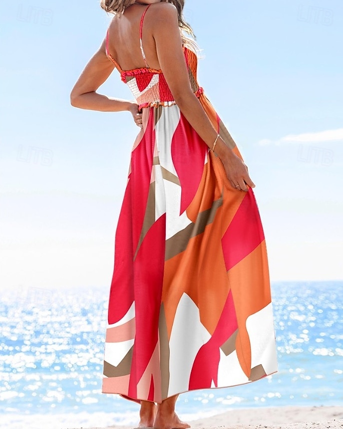swing dress maxi Buy Celtic & Co. Red Linen Blend V-Neck Maxi Swing Dress from Next USA