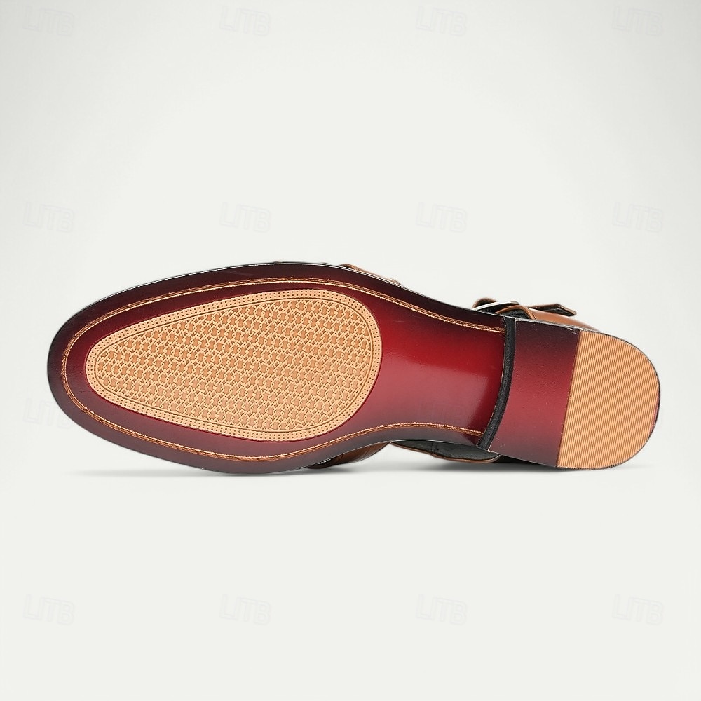 sandali da pescatore in pelle da uomo - sandali estivi traspiranti con punta chiusa per abbigliamento casual e outdoor del 2026 a $109.99 –P7