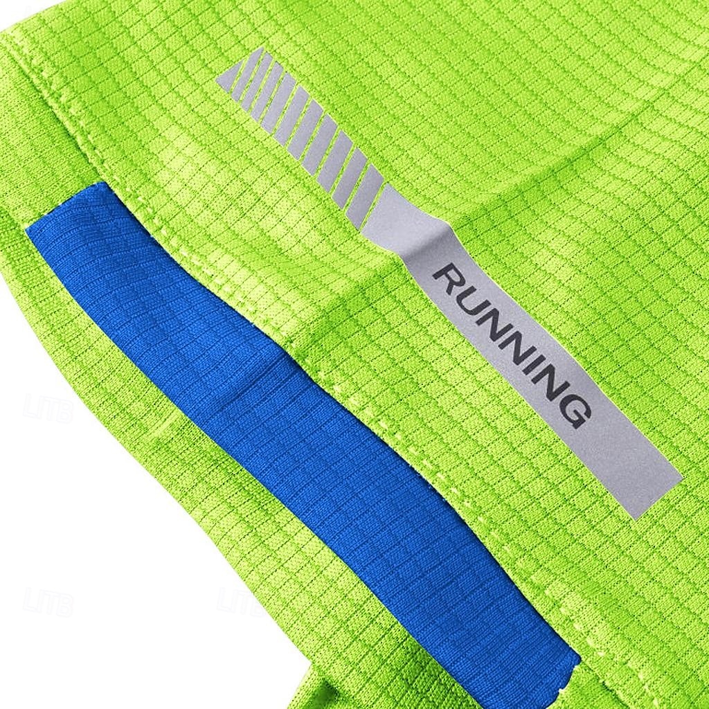 2025年 男性用 Tシャツ マッスルシャツ 半袖 クルーネック 夏 活発的 クラシック スポーツ ランニング ライトブルー ブラック ライトグリーン メンズトップTシャツ  コレクション – $11.49 –P17