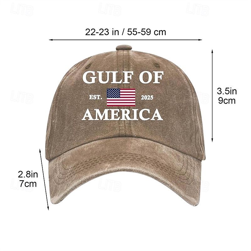 Men's Baseball Cap Sun Hat Trucker Hat Black Wine Cotton Adjustable Fashion Daily Wear Festival Graphic Pattern Casual / Daily 2025 - $7.99 –P1