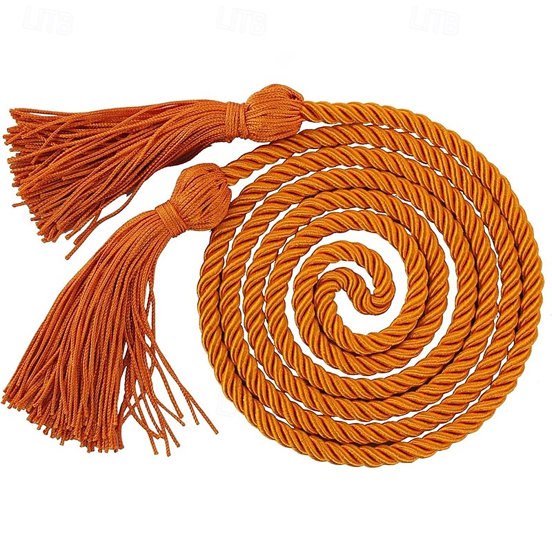Lot de 10 cordons d'honneur de remise de diplôme de 67 pouces, cordons d'honneur à pompon de remise de diplôme, cordons d'honneur en vrac pour étudiants diplômés de 2025 ? $20.99 –P25