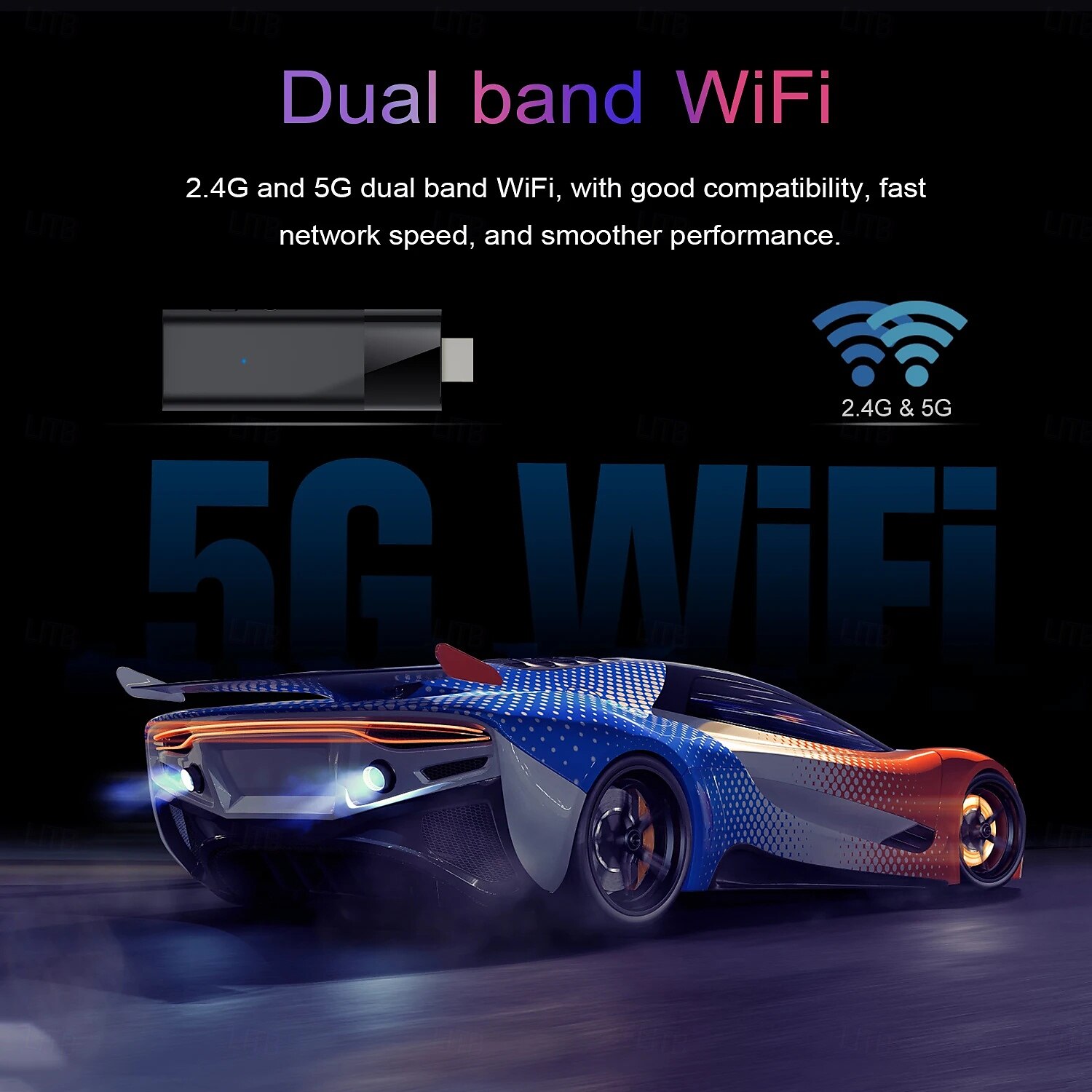 Smart Iptv Home Theater Mini TV Stick Mortal Q6 Android 10 Allwinner H313 Quad Core Dual 2.4G5GWIFI  Bluetooth 4K HDR10 2025 - $58.99 –P7