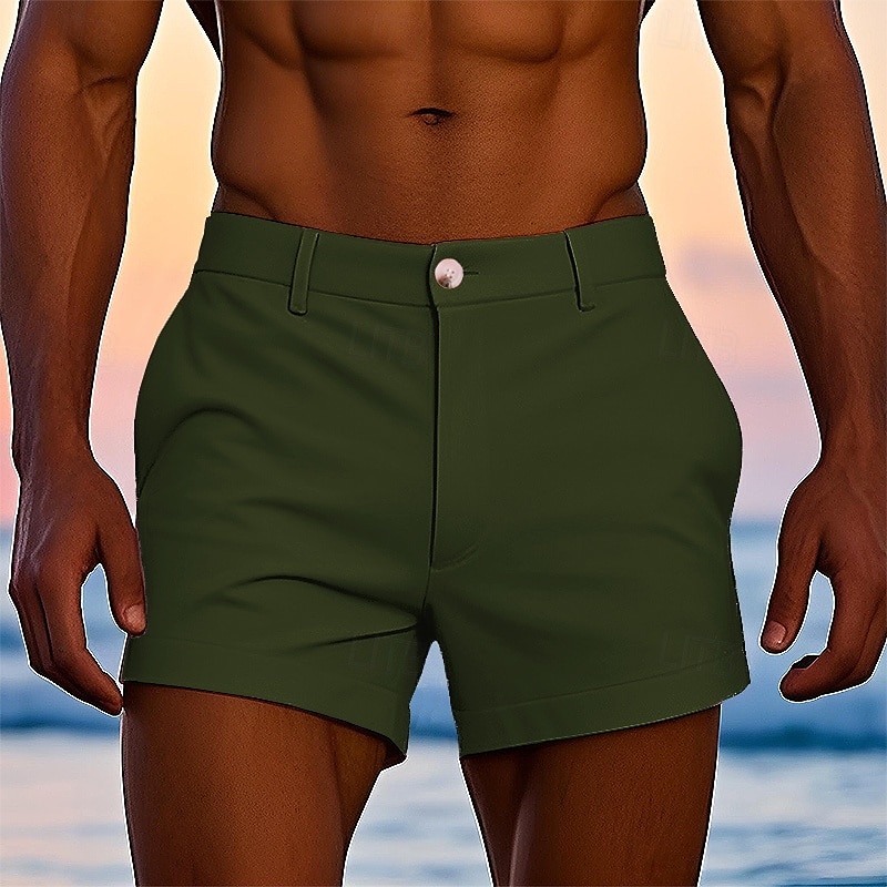 Ανδρικά Φόρεμα Σορτς Σορτς εργασίας Σορτς του γκολφ Τσέπη Σκέτο Άνεση Αναπνέει σύντομο ΕΞΩΤΕΡΙΚΟΥ ΧΩΡΟΥ Επιχείρηση Αθλήματα Καθημερινό Λευκό Κίτρινο 2026 - $13.99 –P14