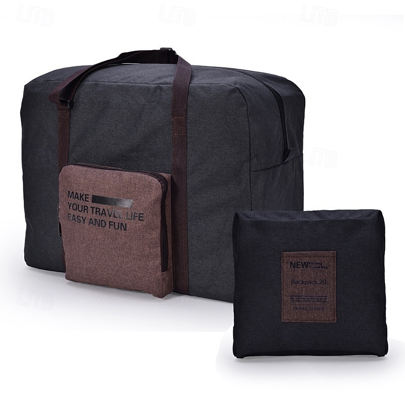 Weekender Bag Travel Duffel Bag with Shoe Compartment, Gym Bag with Wet Dry Separation for Women Men, Large Capacity Foldable Storage Bag, Waterproof Luggage Organizer for Travel 2025 - $12.49 –P6