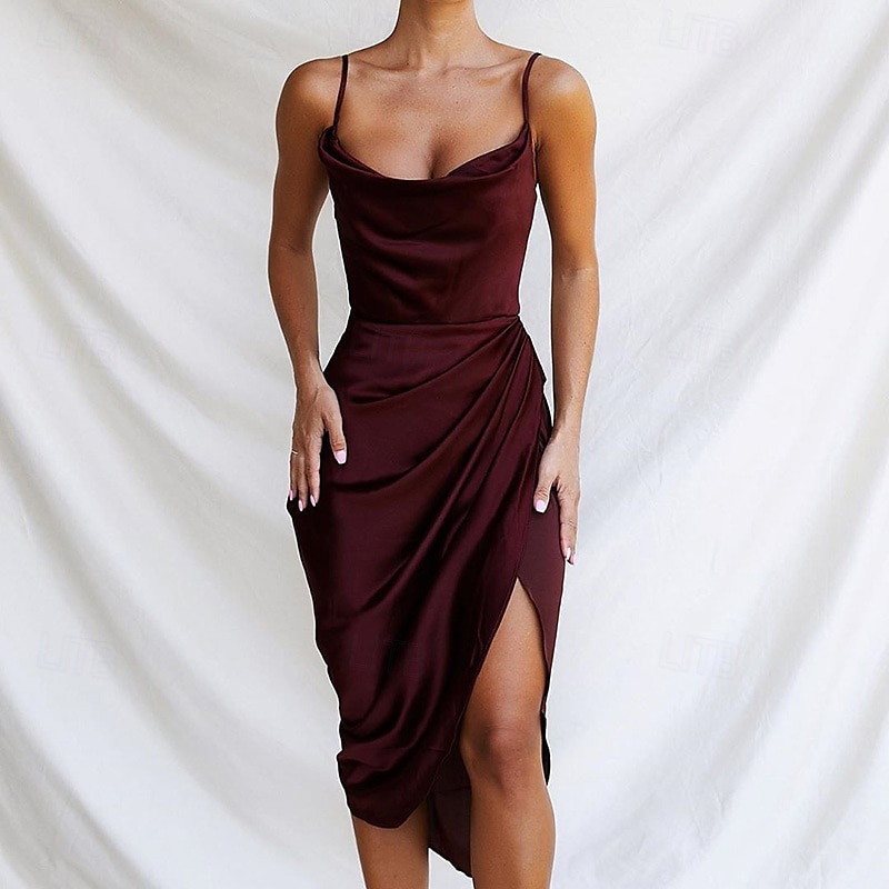 Per donna Mini Abito Abito Bianco Abito da laurea Abito Sottoveste Moda Moderno Compleanno Laurea Data Vestibilità regolare Semplice Senza Maniche Spalline sottili Rosa chiaro Nero Bianco Rosa Estate del 2025 a $29.99 –P5